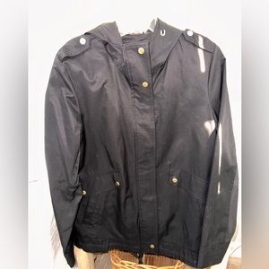 Nice black rain jacket